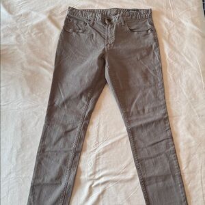 Bonobos Tailored Fit Garment Dyed Jeans in Gray